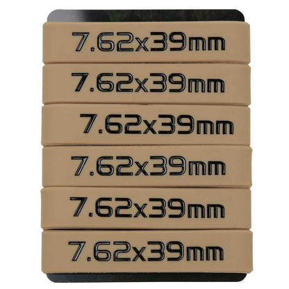 6 Pcs Magazine Marking Band for 7.62x39 5.56 Nato 300 Blackout 6.5 CREEDMOOR Magazine Marking Rubber Band Muti-Colors
