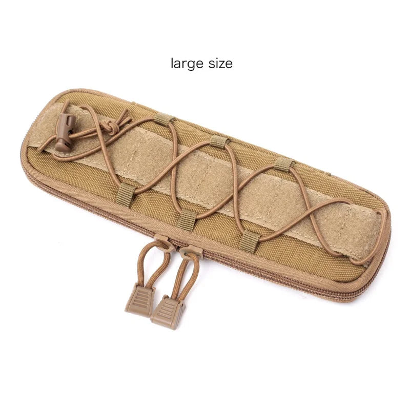 Tactical EDC Knives Pouch Folding Knife Holder Bag Molle Knife Pouch Pocket Nylon Outdoor Hunting