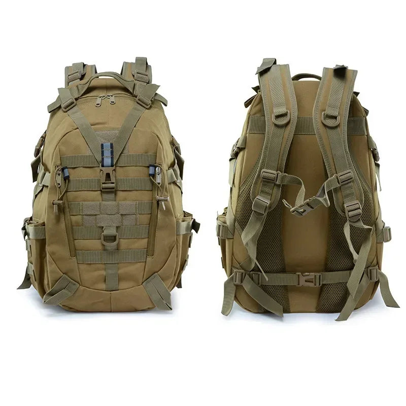Tactical Backpack Large Capacity Sports Bag Molle System Luminous Strips Hunting Shooting Bags Hiking Camping Riding Rucksack