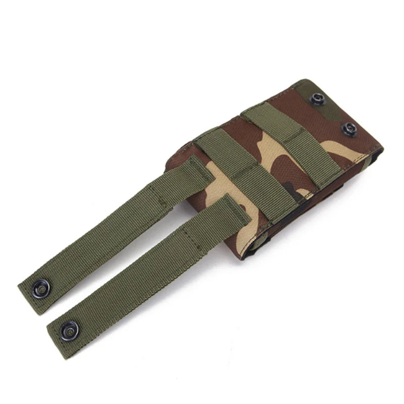 Outdoor Camouflage Waist Bag Phone Holder Sport Belt Bag Case Waterproof Nylon Sport Hunting Camo Bags in Backpack