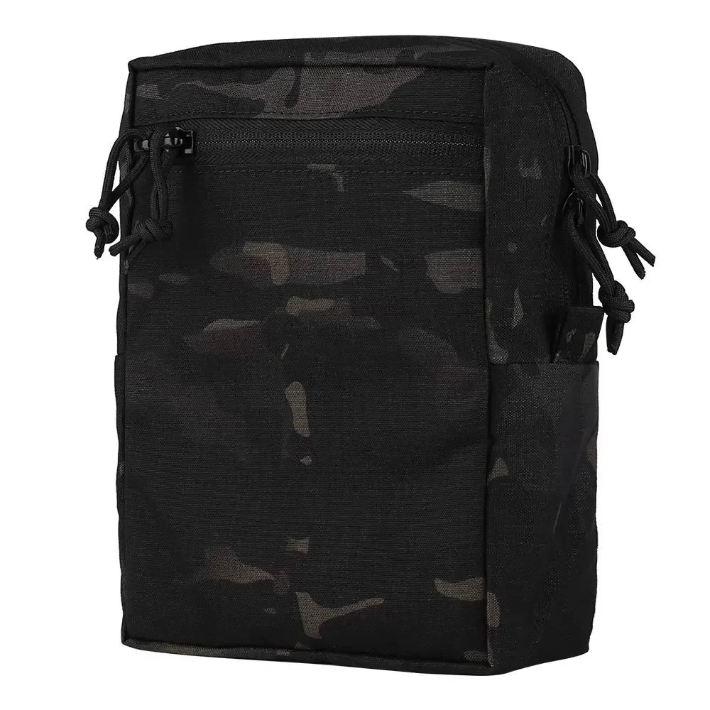 GP Pouch Tall General-Purpose Utility Pack Laser Cut Molle Night Vision Goggles Storage Back Panel Hunting Accessories