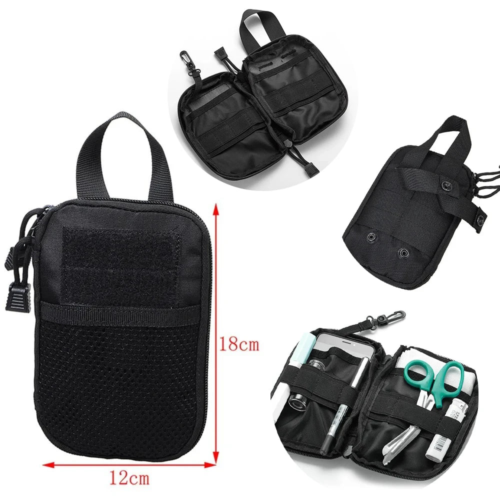 Tactical Bags Molle Pouches Waist Bag Men Phone Pouch Camping Hunting Accessories Belt Fanny Pack EDC Pack