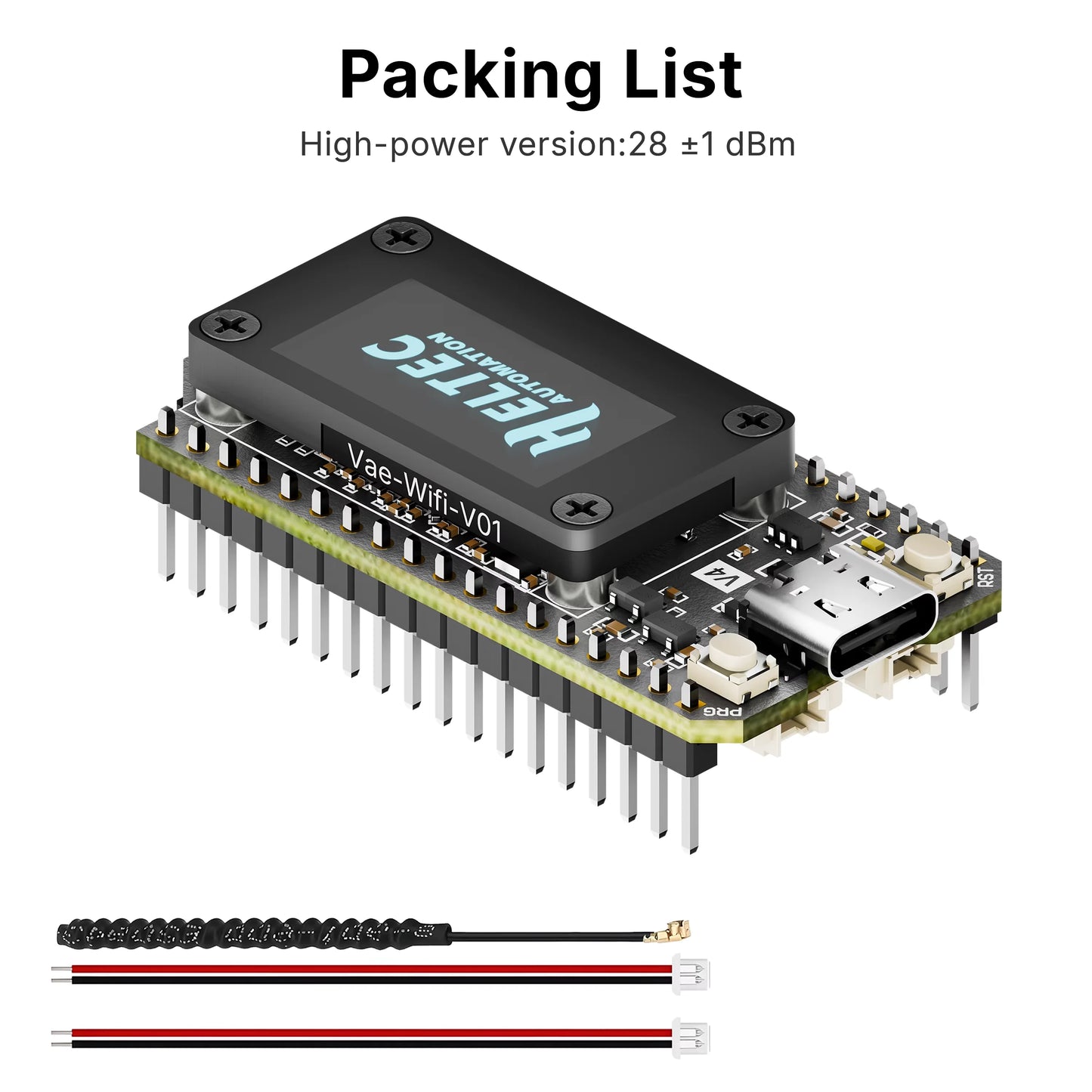 Heltec V4 OLED for Meshtastic and Meshcore ESP32-S3 SX1262 LoRa 32 Dev-Board WiFi Bluetooth PSRAM 16MB For Arduino