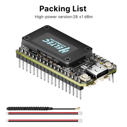Heltec V4 OLED for Meshtastic and Meshcore ESP32-S3 SX1262 LoRa 32 Dev-Board WiFi Bluetooth PSRAM 16MB For Arduino