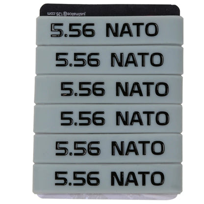 6 Pcs Magazine Marking Band for 7.62x39 5.56 Nato 300 Blackout 6.5 CREEDMOOR Magazine Marking Rubber Band Muti-Colors