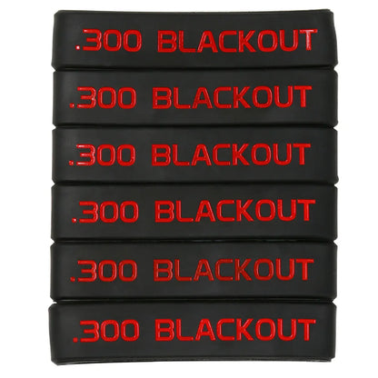 6 Pcs Magazine Marking Band for 7.62x39 5.56 Nato 300 Blackout 6.5 CREEDMOOR Magazine Marking Rubber Band Muti-Colors
