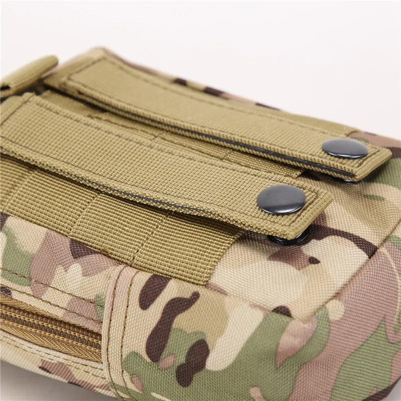 Outdoor Military Molle Pouch Bag Tactical Utility EDC Tools Pack Phone Holder Case Working Camping Pocket Hunting Bag