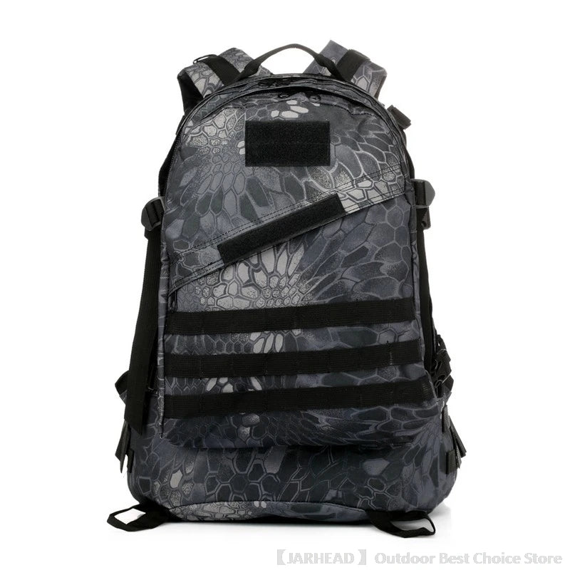 Outdoor Sport Camping Backpack Hiking Trekking School Bag Travel Cycling Walking Large Capacity Rucksack 3D Tactical Backpack