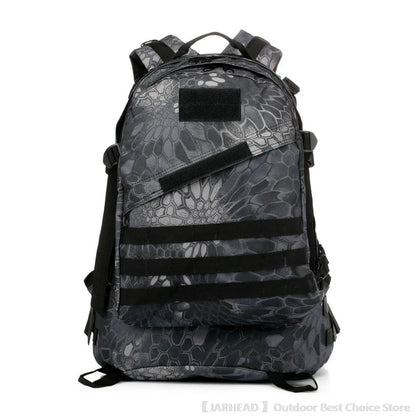 Outdoor Sport Camping Backpack Hiking Trekking School Bag Travel Cycling Walking Large Capacity Rucksack 3D Tactical Backpack
