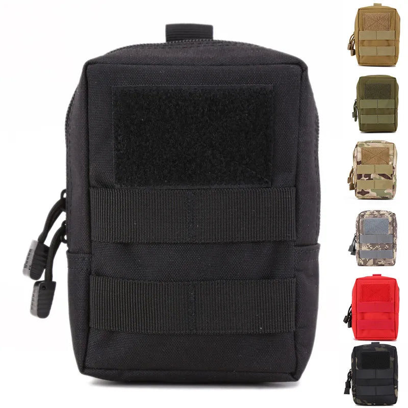 Outdoor Military Molle Pouch Bag Tactical Utility EDC Tools Pack Phone Holder Case Working Camping Pocket Hunting Bag