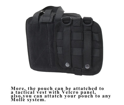 TACTIFANS First Aid Pouch Patch Bag Molle Hook and Loop Amphibious Tactical Medical kit EMT Emergency EDC Rip-Away Survival IFAK