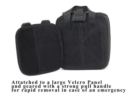 TACTIFANS First Aid Pouch Patch Bag Molle Hook and Loop Amphibious Tactical Medical kit EMT Emergency EDC Rip-Away Survival IFAK