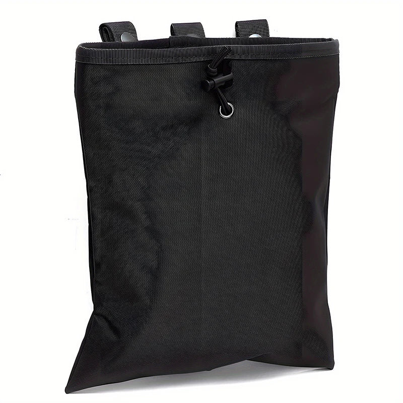 Tactical Hunting Molle Drawstring Magazine Dump Pouch Large Folding Recycling Bag garbage Bag Outdoor Ammo Storage Pack