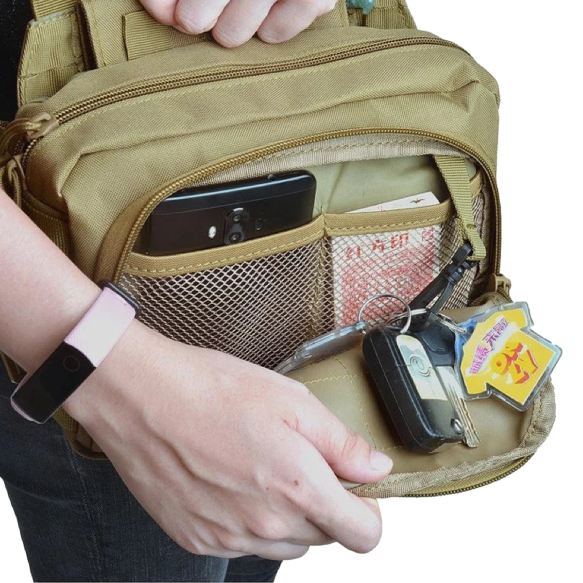 Tactical 2 Banger Messenger Range Bags Multifunctional Large Capacity Magazine Crossbody Shooting Hunting Gear Pistol Glock Bag