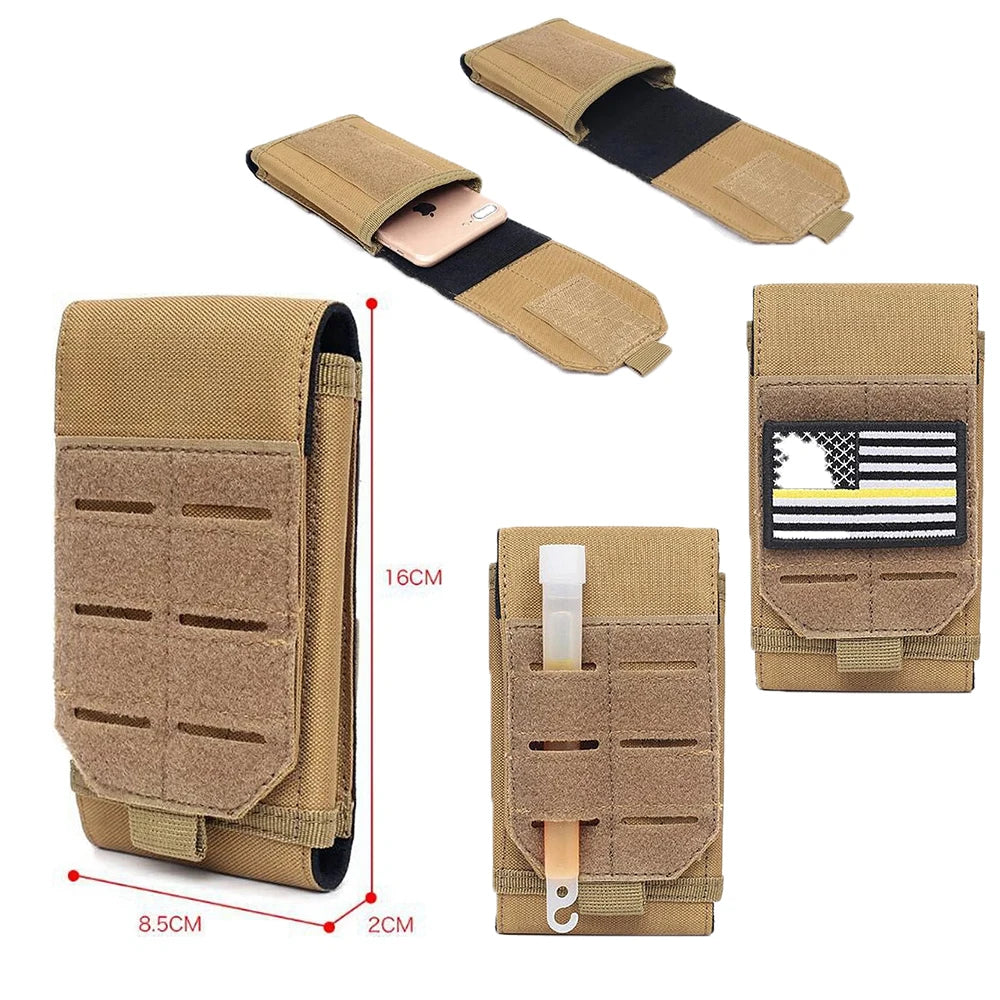 Tactical Bags Molle Pouches Waist Bag Men Phone Pouch Camping Hunting Accessories Belt Fanny Pack EDC Pack