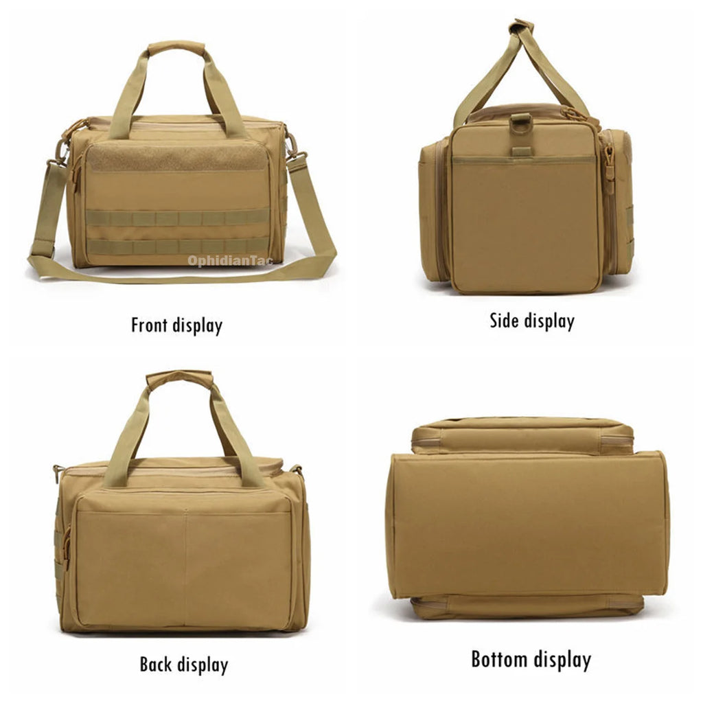 Range Bag Outdoor Hunting  Training Shooting Molle Gun Bags Climbing Hiking Camping Large Capacity Handbag