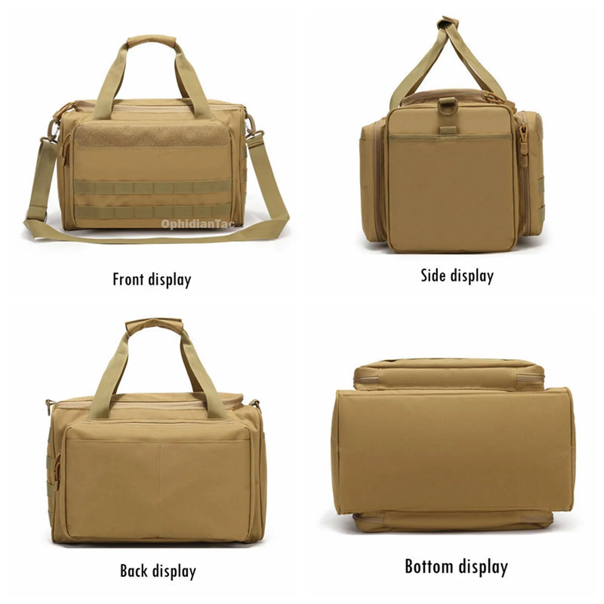 Range Bag Outdoor Hunting  Training Shooting Molle Gun Bags Climbing Hiking Camping Large Capacity Handbag