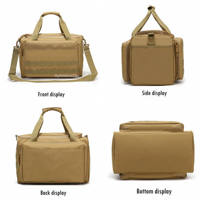 Range Bag Outdoor Hunting  Training Shooting Molle Gun Bags Climbing Hiking Camping Large Capacity Handbag