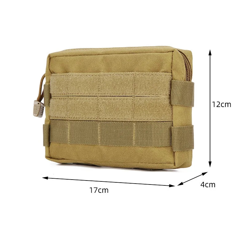 Utility Molle EDC Tool Pouch Waist Bag Phone Holder Mag Holster Outdoor Sport Hiking Hunting Camping Accessories Organizer Bags