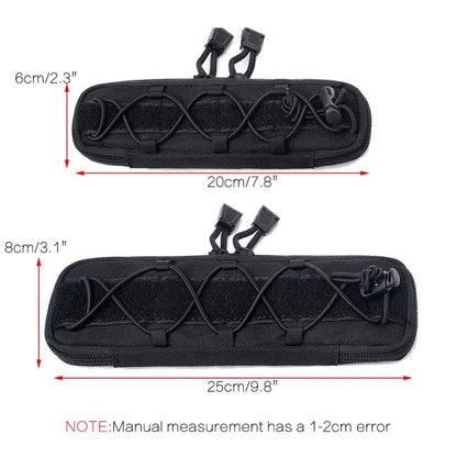 Tactical EDC Knives Pouch Folding Knife Holder Bag Molle Knife Pouch Pocket Nylon Outdoor Hunting