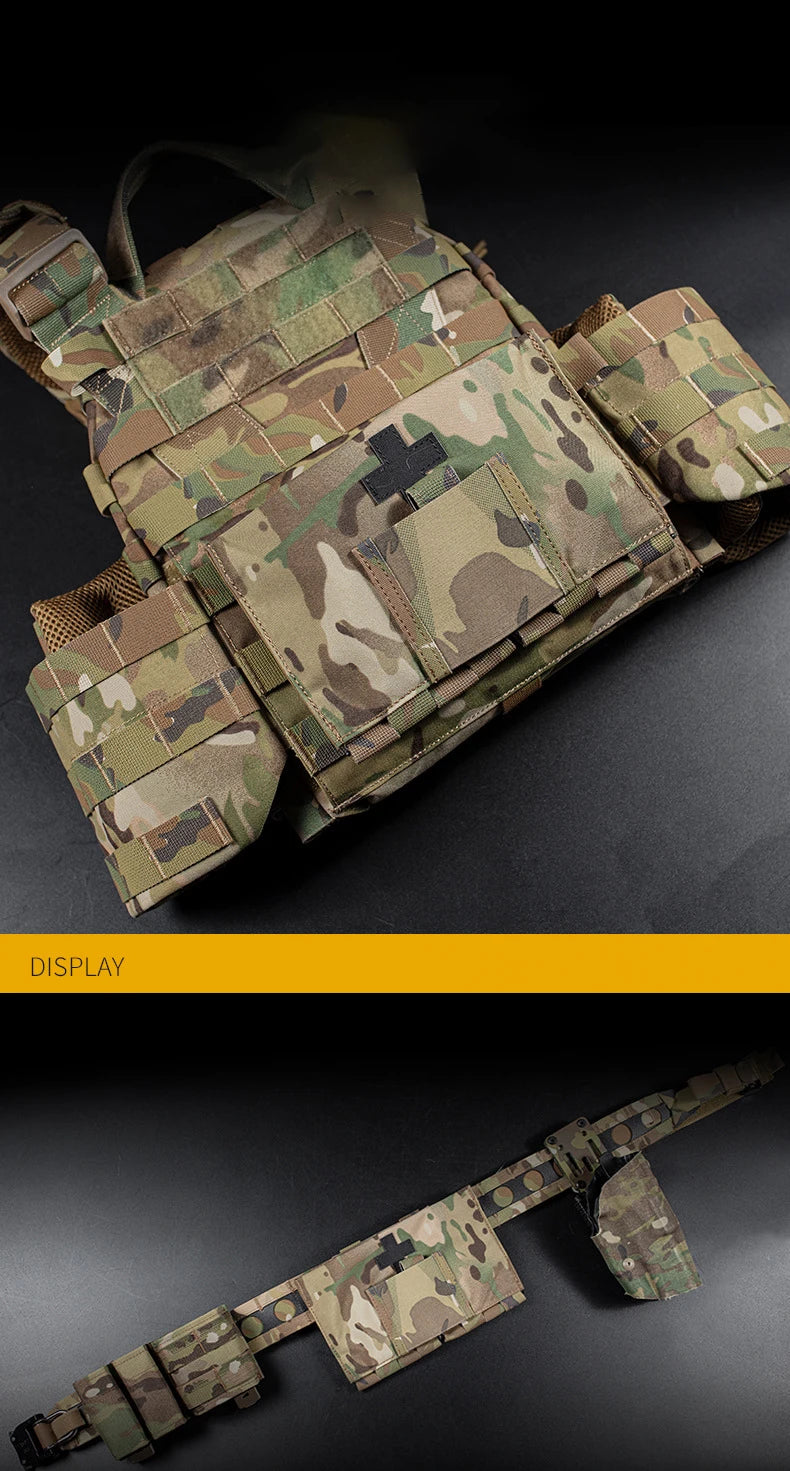 Tactical IFAK LBT 9022B Blow Out Medical Pouch MOLLE Aircraft Cable Quick Release EDC Waist Belt Vest First Aid Tools Kit