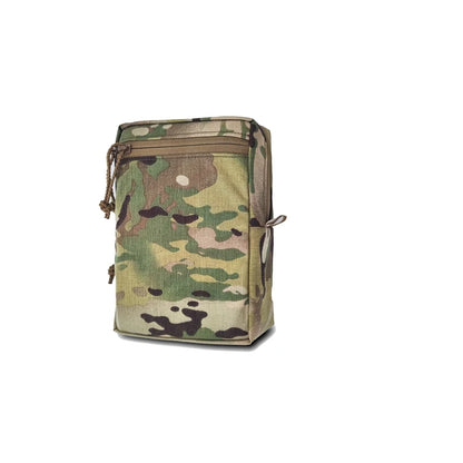 Tactical SS Style GP Tall Pouch Laser Cut MOLLE EDC Pouch Airsoft Vest Hunting Multi-purpose Utility Multicam Storage Bag Gear
