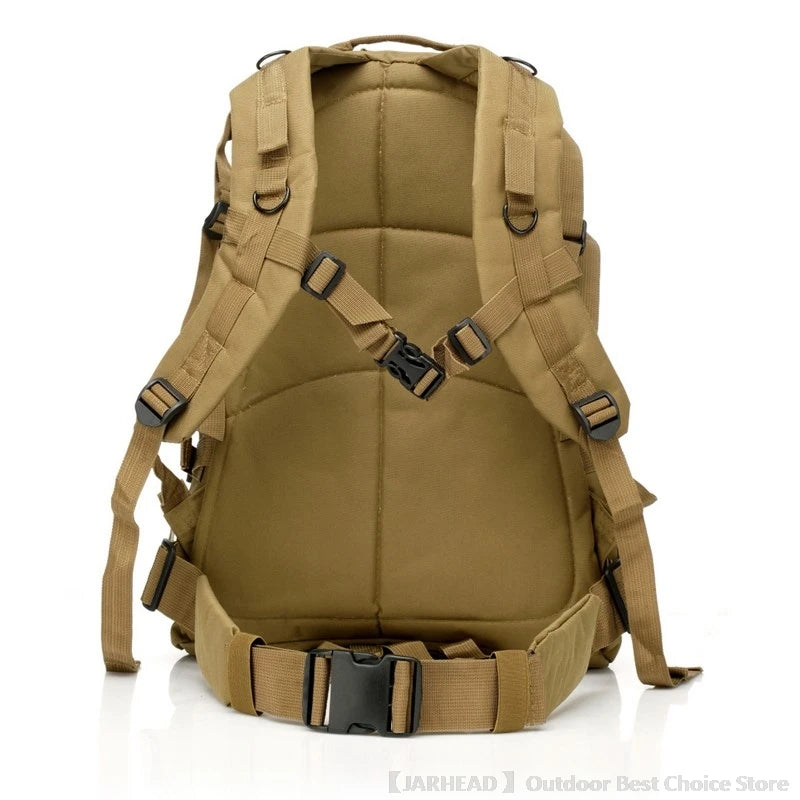 Outdoor Sport Camping Backpack Hiking Trekking School Bag Travel Cycling Walking Large Capacity Rucksack 3D Tactical Backpack