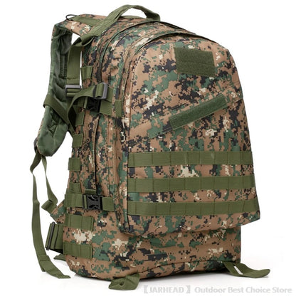 Outdoor Sport Camping Backpack Hiking Trekking School Bag Travel Cycling Walking Large Capacity Rucksack 3D Tactical Backpack