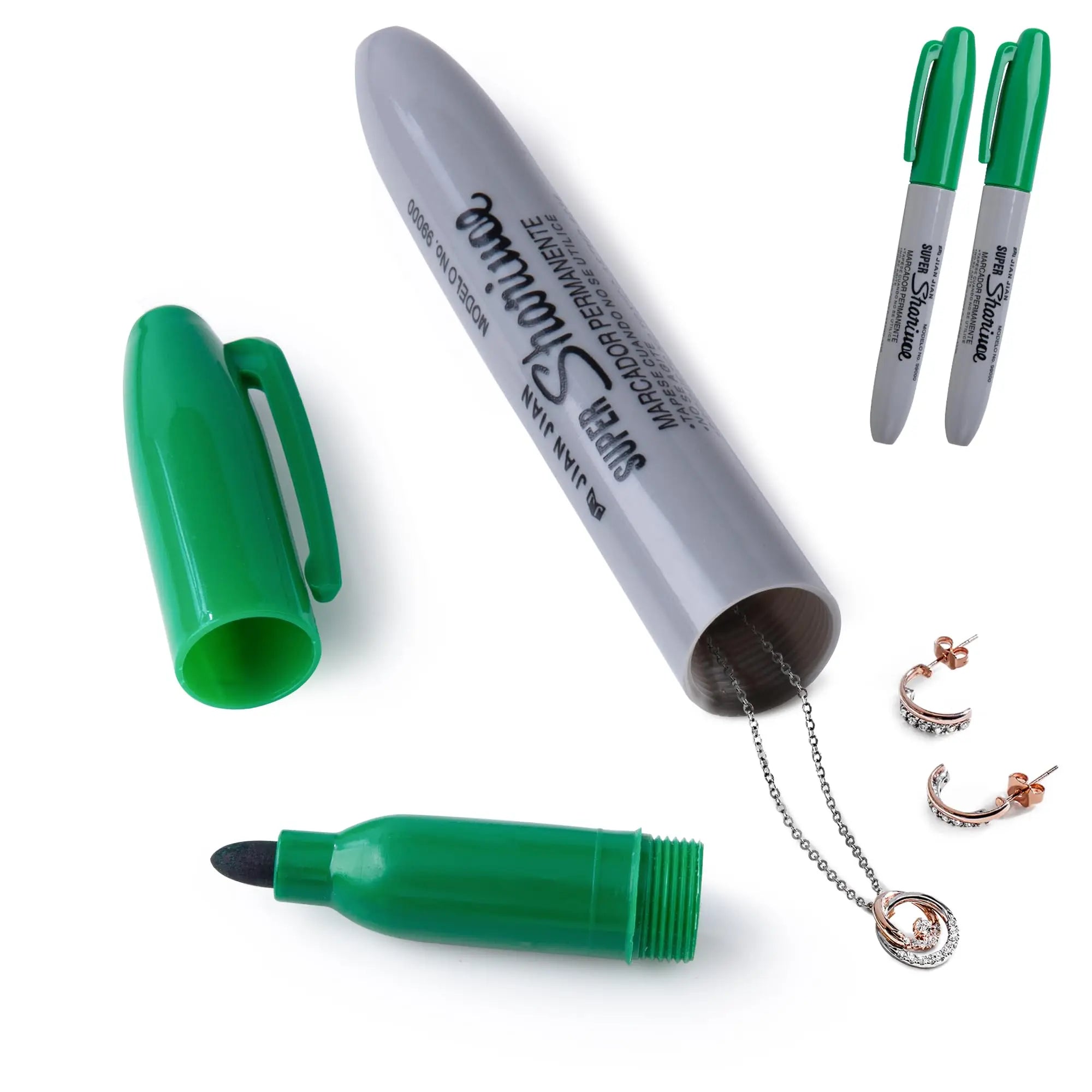 Durable Diversion Safe Marker Pen - Discreet Hidden Storage for Small Valuables - Perfect Fun Gift for Home & Dorm Decor