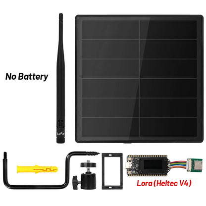 D5L Meshcore & Meshtasic Solar Powered Heltec LoRa 32 V4 ESP32 With GPS, LoRa Module and WiFi, Bluetooth Low Power Solar