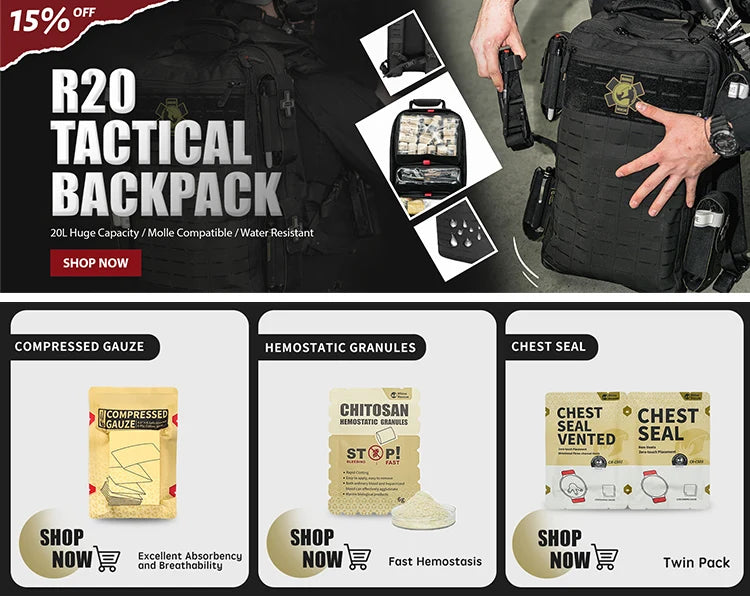 Rhino Rescue Trauma Shears 7.5" Premium Stainless Steel Medical Emergency Scissors with Non-Stick Blades, Fluoride-Coated 1PC