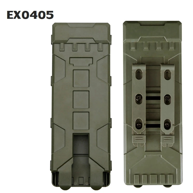 Tactical Shotgun Magazine Pouch Paintball 10 Rounds 12 Gauge Reload Ammo Shells Molle Magazine Box Hunting Vest Accessories