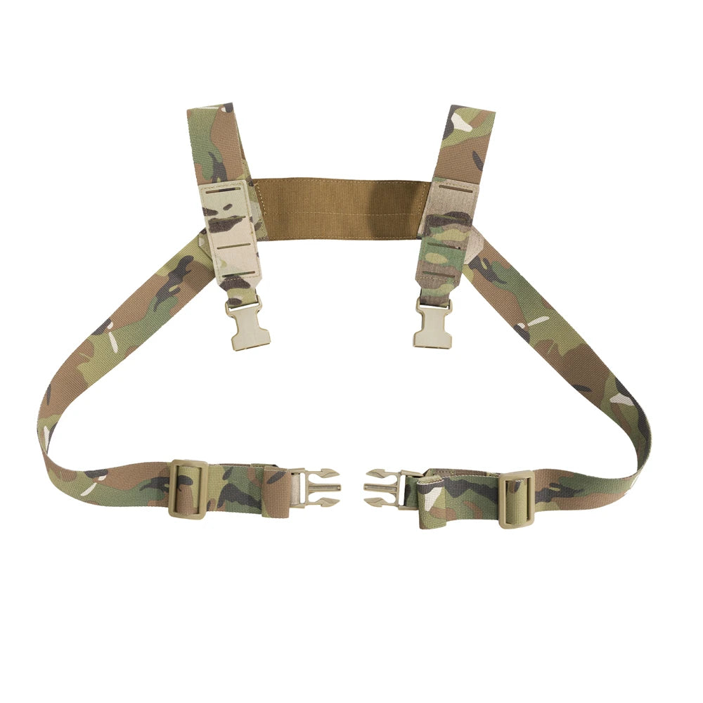 Tatcical Chest Rig Pouch Men's Functional Vest Bag Survival Army CAMO Molle System Kit Bag Backpack Locomotive Backpack