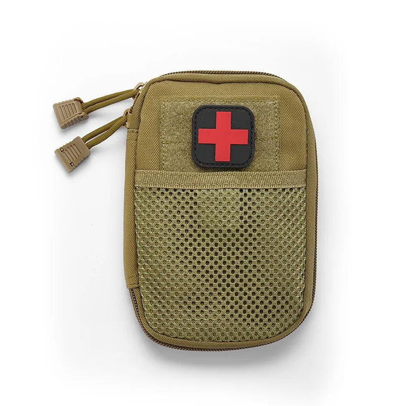 Camping Safari Outdoor EDC Pocket Wallet Molle First Aid kit Medical bag Bug Out bag Emergency Medical kit