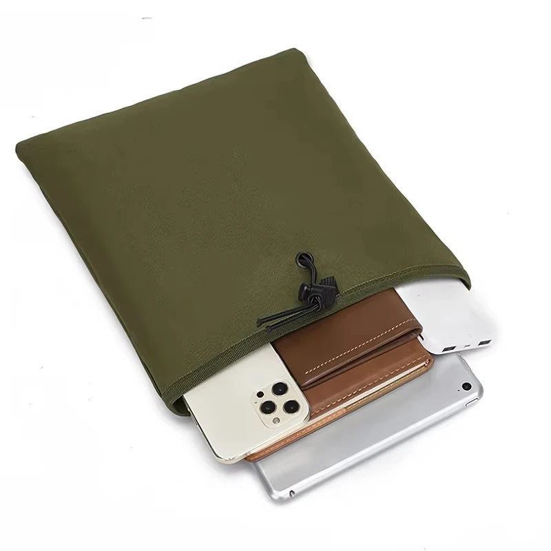 Tactical Hunting Molle Drawstring Magazine Dump Pouch Large Folding Recycling Bag garbage Bag Outdoor Ammo Storage Pack