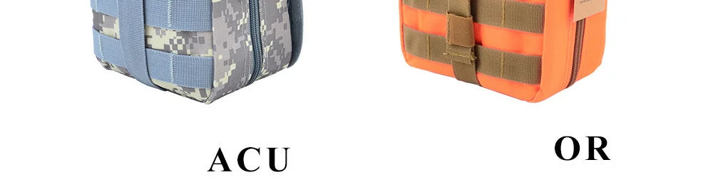 TACTIFANS First Aid Pouch Patch Bag Molle Hook and Loop Amphibious Tactical Medical kit EMT Emergency EDC Rip-Away Survival IFAK