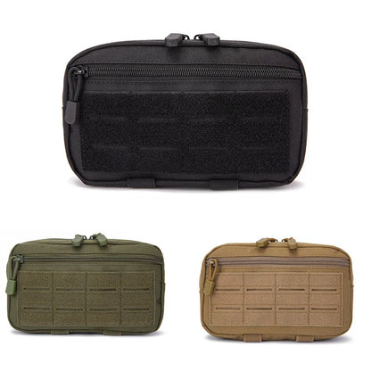 Tactical Molle EDC Pouch First Aid Kit Pouch Cell Phone Pouch Holder Waist Pack Emergency EMT Utility Tool Pouch Hunting Bag