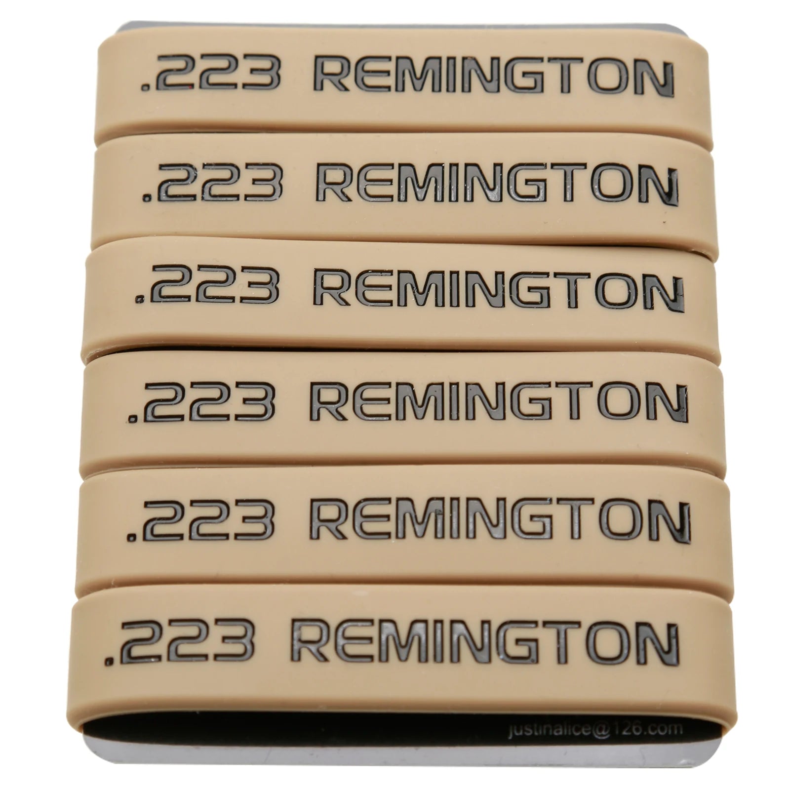 6 Pcs Magazine Marking Band for 7.62x39 5.56 Nato 300 Blackout 6.5 CREEDMOOR Magazine Marking Rubber Band Muti-Colors