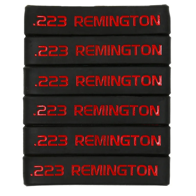 6 Pcs Magazine Marking Band for 7.62x39 5.56 Nato 300 Blackout 6.5 CREEDMOOR Magazine Marking Rubber Band Muti-Colors