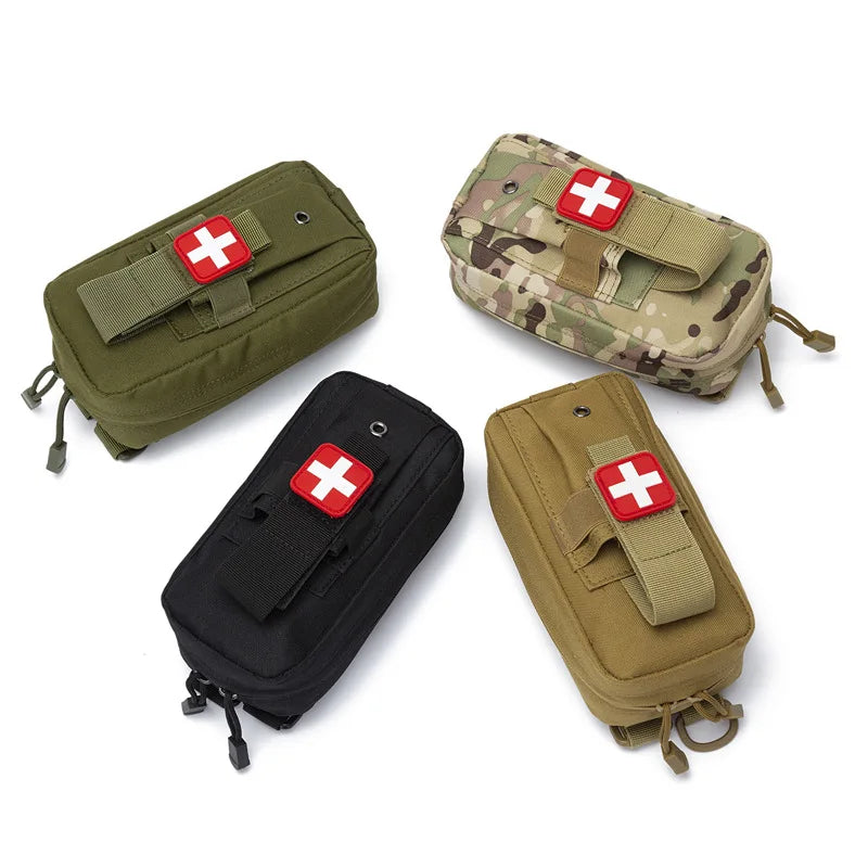 Medical First Aid Kit MOLLE Rapid Deployment Pouch Survival Safety IFAK Waist Belt Outdoor Survival Equipment
