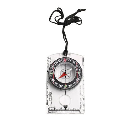 Waterproof Orienteering Compass for Map Reading Baseplate Compass Outdoor Hiking Hunting Navigation Camping Gadget Survival Gear