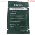 1pc North American Rescue Hyfin Chest Seal Medical Chest Seal Vented Outdoor Emergency First Aid Freeshipping