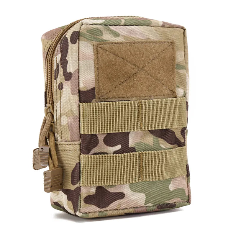 Outdoor Military Molle Pouch Bag Tactical Utility EDC Tools Pack Phone Holder Case Working Camping Pocket Hunting Bag