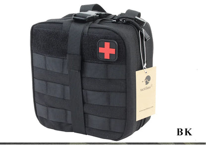 TACTIFANS First Aid Pouch Patch Bag Molle Hook and Loop Amphibious Tactical Medical kit EMT Emergency EDC Rip-Away Survival IFAK