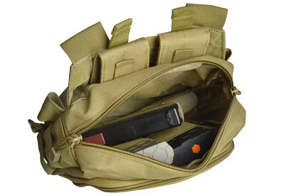 Tactical 2 Banger Messenger Range Bags Multifunctional Large Capacity Magazine Crossbody Shooting Hunting Gear Pistol Glock Bag