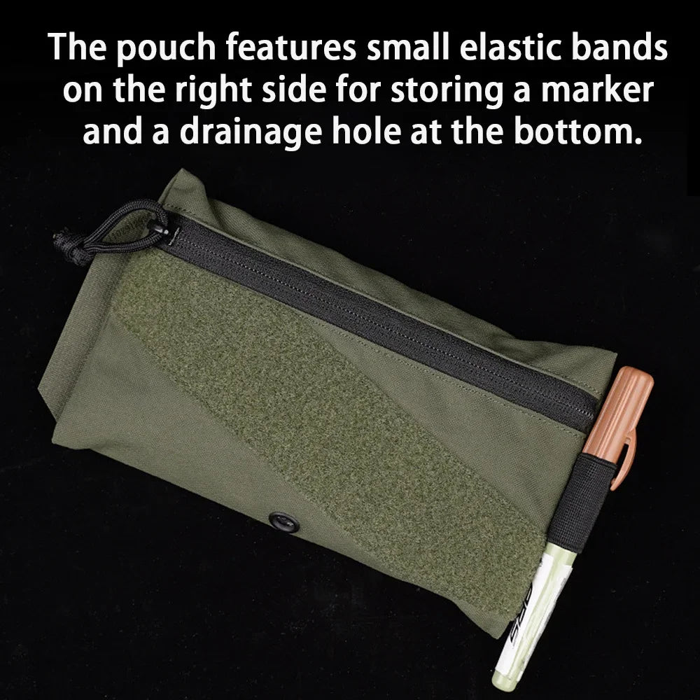 GP Candy Pouch Universal Hunting Vest Expander Pocket Back-Hook Tool Storage Bag Nylon Chest Rig Airsoft Accessories
