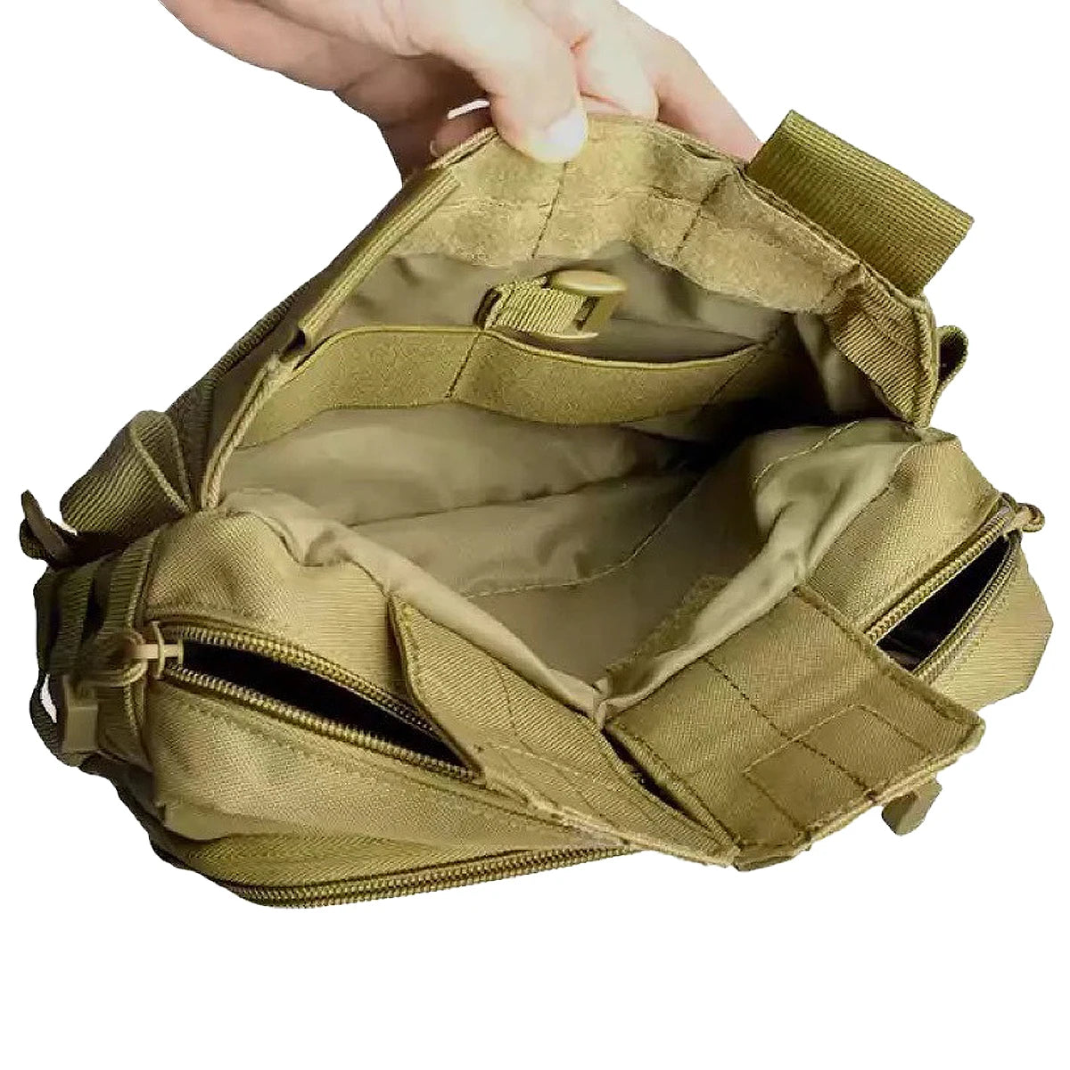 Tactical 2 Banger Messenger Range Bags Multifunctional Large Capacity Magazine Crossbody Shooting Hunting Gear Pistol Glock Bag