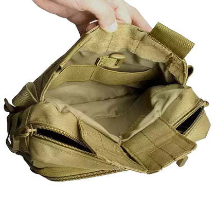 Tactical 2 Banger Messenger Range Bags Multifunctional Large Capacity Magazine Crossbody Shooting Hunting Gear Pistol Glock Bag