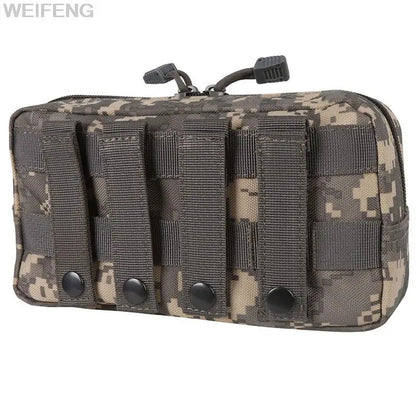 Tactical Molle EDC Pouch First Aid Kit Pouch Cell Phone Pouch Holder Waist Pack Emergency EMT Utility Tool Pouch Hunting Bag