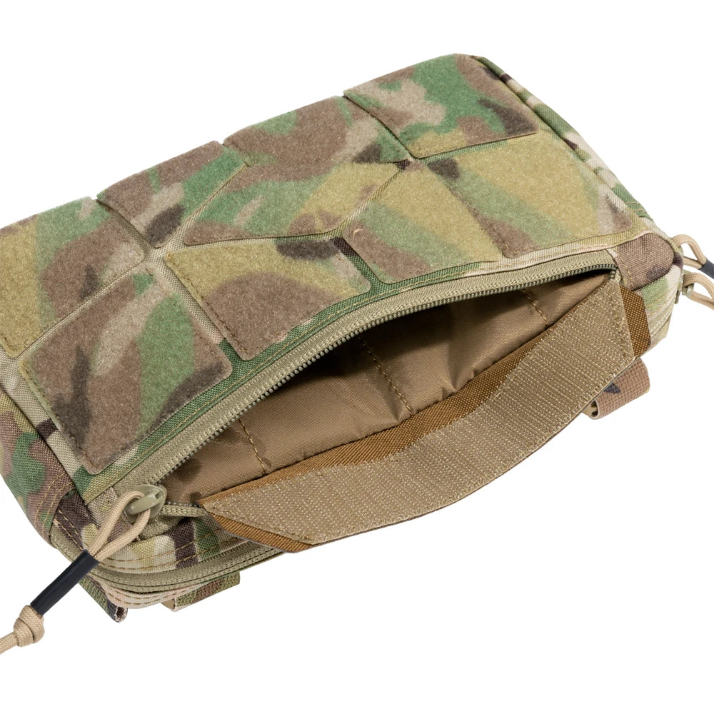 Tatcical Chest Rig Pouch Men's Functional Vest Bag Survival Army CAMO Molle System Kit Bag Backpack Locomotive Backpack